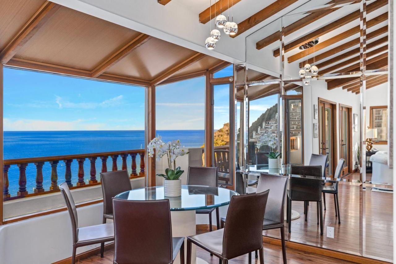 Premium Ocean Corner Unit, Fireplace, Golf Cart, 21 Steps From Top 아발론 외부 사진